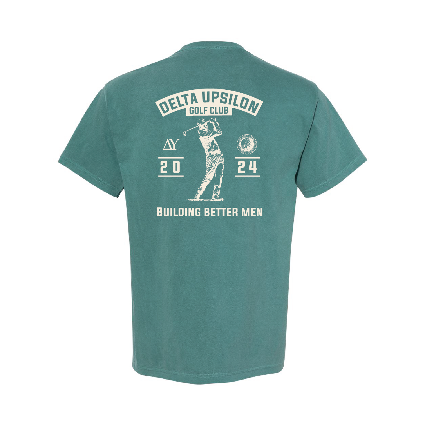 DU Golf T-Shirt by Comfort Colors (2024) – The Delta Upsilon Store
