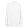 Delta Upsilon Adidas Quarter Zip Pullover in White