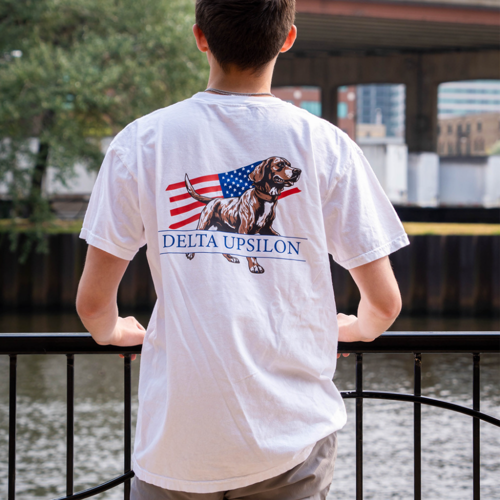 Delta upsilon shirts deals