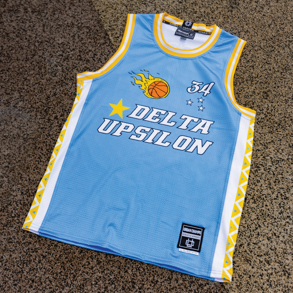 
                      
                        Delta Upsilon Summer Basketball Jersey
                      
                    