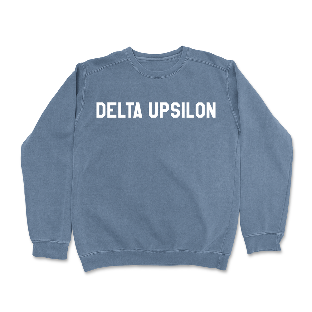 
                      
                        Delta Upsilon College Crewneck Sweatshirt
                      
                    