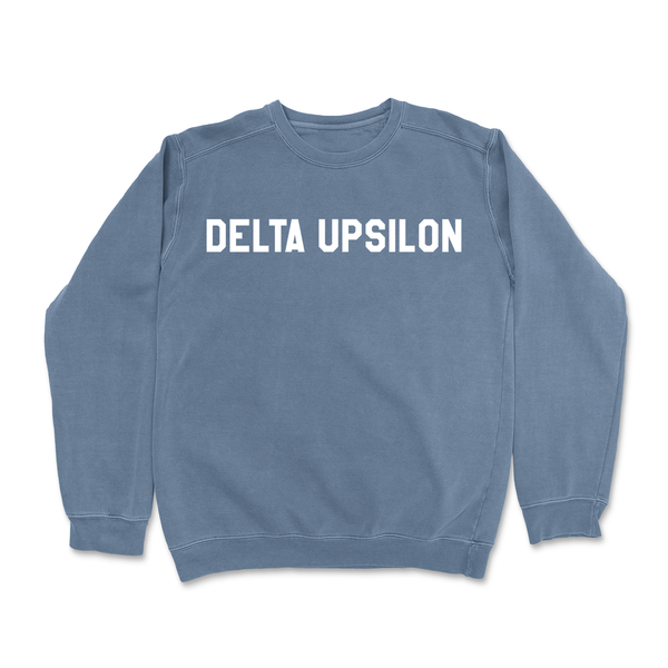 Delta Upsilon College Crewneck Sweatshirt – The Delta Upsilon Store
