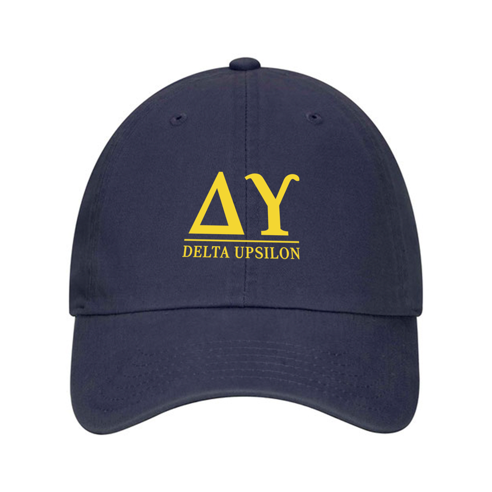 
                      
                        Delta Upsilon Letters Dad Hat
                      
                    