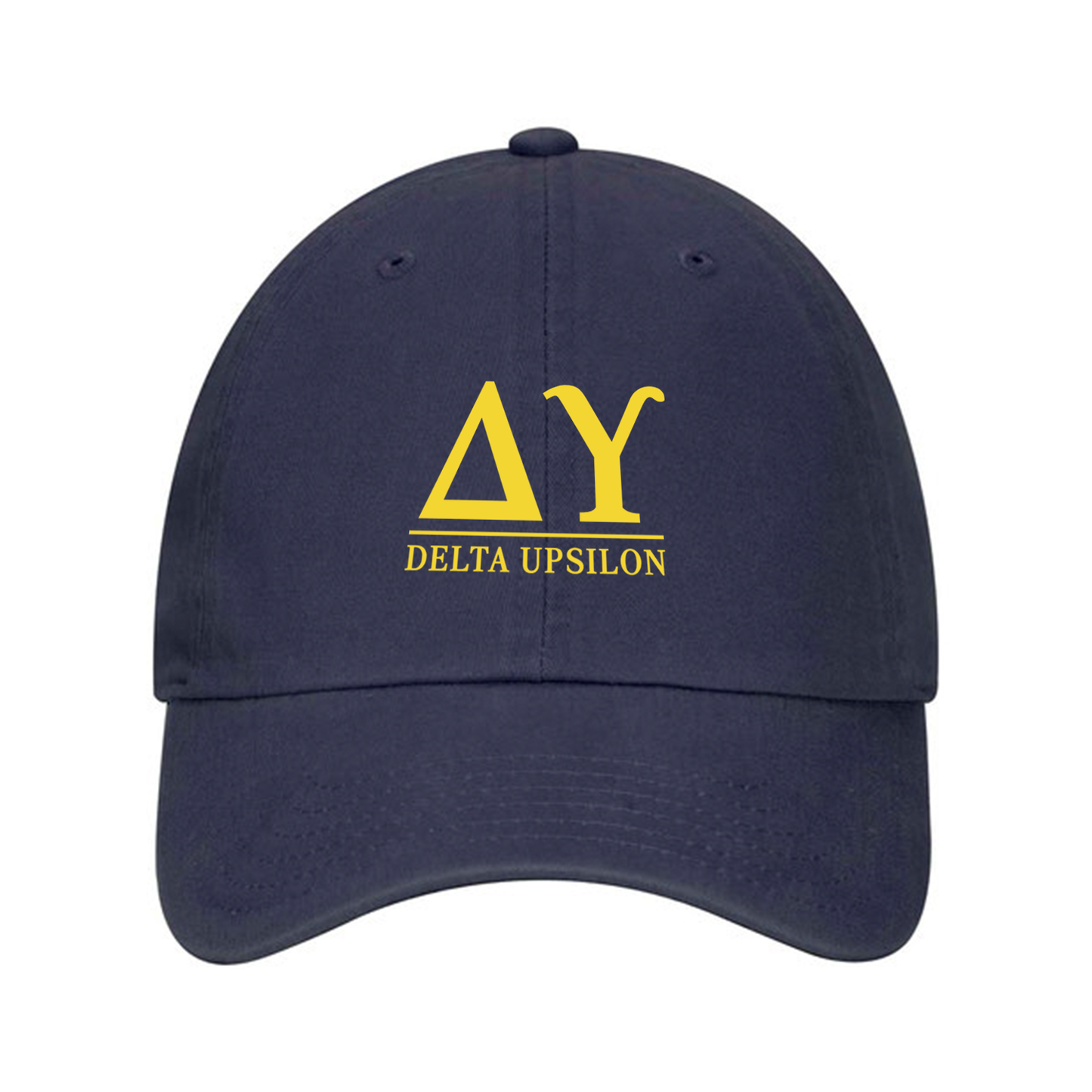 Delta Upsilon Letters Dad Hat