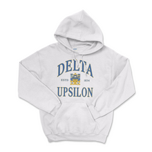  Delta Upsilon Vintage Crest Hoodie