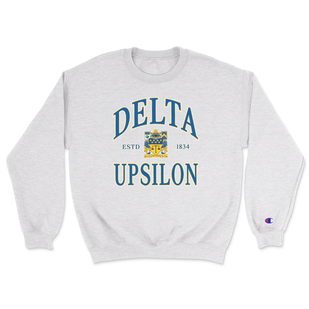 
                      
                        Delta-Upsilon-Crewneck-Classic-Grey-Sweatshirt
                      
                    