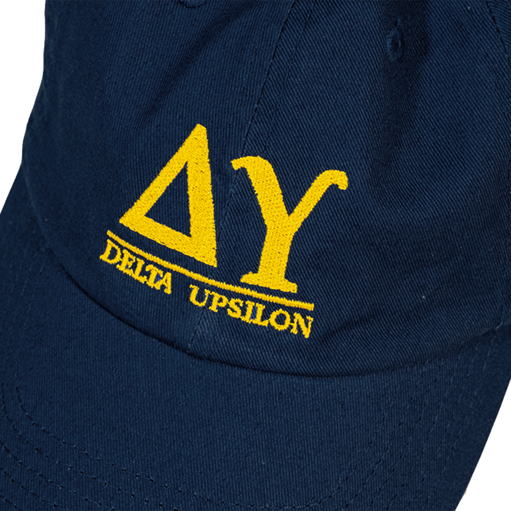 
                      
                        Delta Upsilon Letters Dad Hat
                      
                    