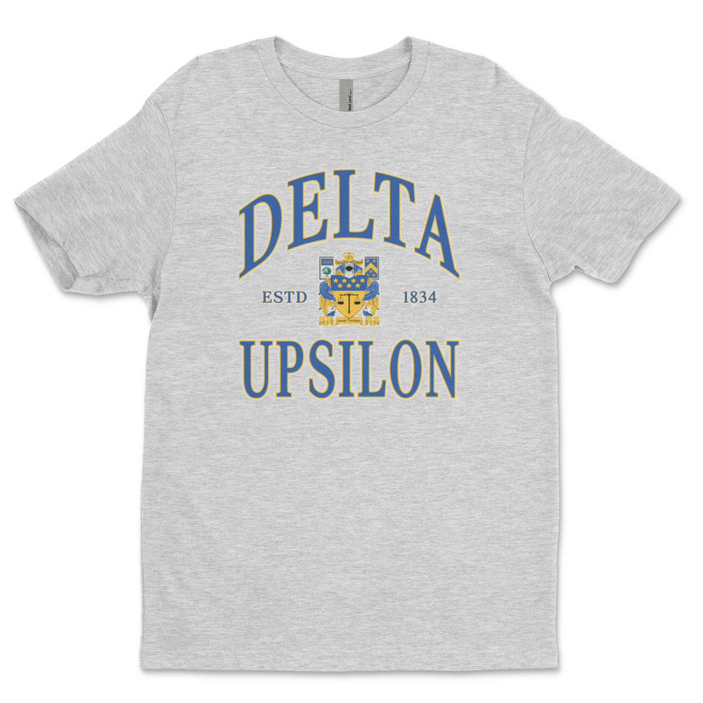 
                      
                        Delta Upsilon Vintage Crest T-Shirt
                      
                    