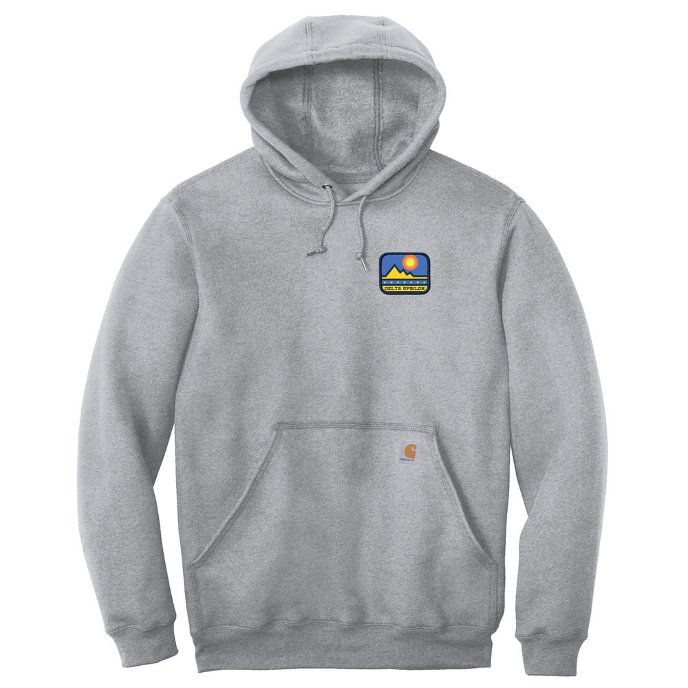 OUTDOORS COLLECTION: Delta Upsilon Hooded Sweatshirt by Carhartt