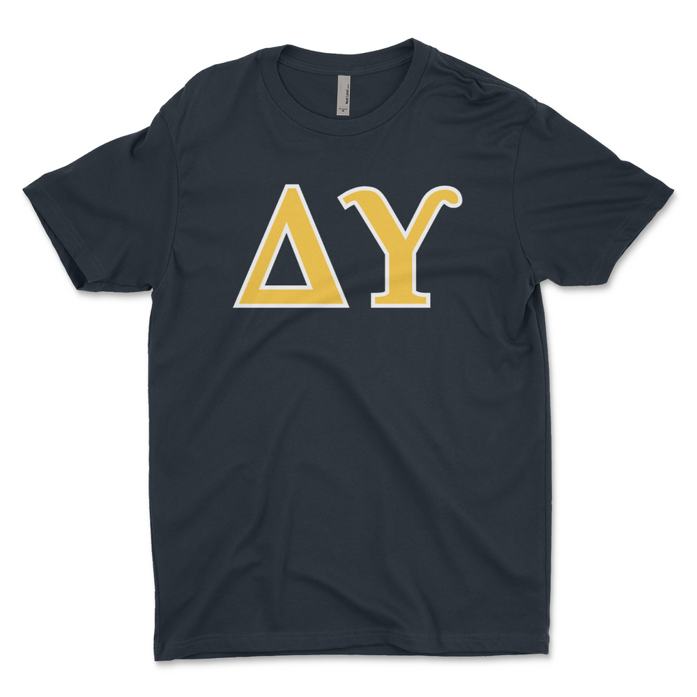 
                      
                        Delta Upsilon Letters Tee
                      
                    