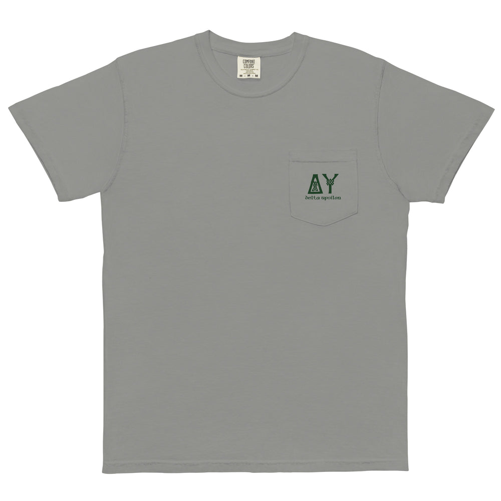 
                      
                        DU Shamrock Pocket Tee by Comfort Colors (2022)
                      
                    