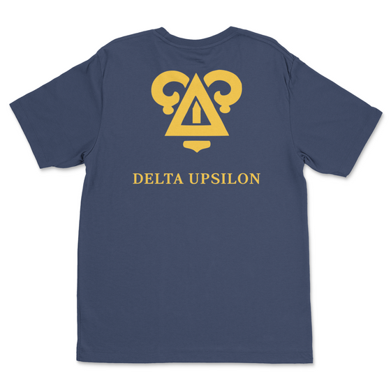 Delta Upsilon Badge Tee The Delta Upsilon Store